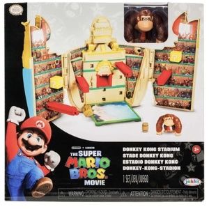 Nintendo The Super Mario Bros. Movie Donkey Kong Stadium Action Figure Playset